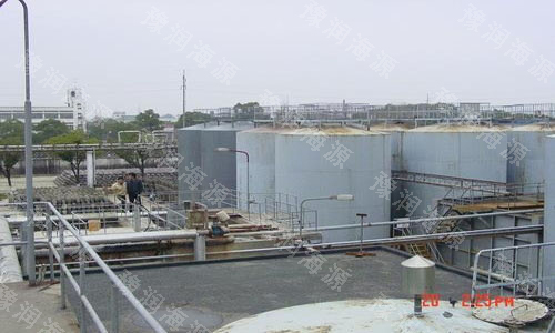2003年7月为山东某企业污水处理系统供货并安装